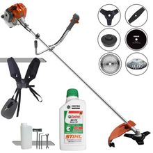 Roçadeira Rl520acg2 Tekna + óleo Stihl + 6 Opções De Cortes