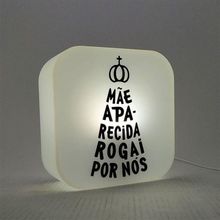 Luminária Box Mãe Aparecida