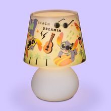 Luminária Abajur De Mesa Disney Stitch