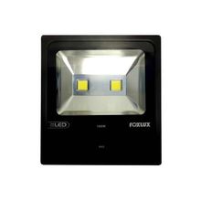 Refletor Led 100w 6500k Ip65 Foxlux - Corpo Alumínio - Driver Embutido - Bivolt - 7500 Lumens
