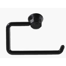 Porta Papel Higiênico Essencial Preto Fosco - Bella Arte