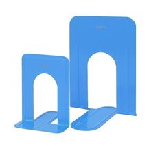 Suporte Decorativo Azul Para Livros – Kit 2 Unidades Para Organização De Escritório E Home Office