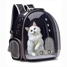 Mochila Transporte Pet Gato Cachorro Animais Pequeno Medio Porte Bolso Ar Ventilado Bolsa Preto