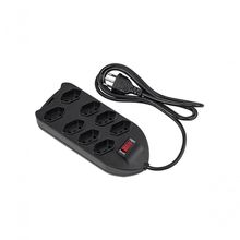 Protetor Eletronico C/8 Tomadas Epe 1008 Preto 4824004