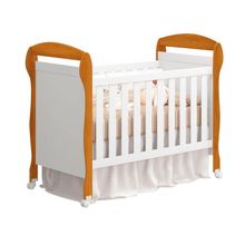 Berço Americano Danny Branco Com Savana