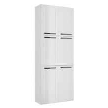 Paneleiro Itatiaia Em Aço 6 Portas Branco Florença