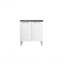 Balcão Cozinhas Itatiaia Tarsila Para Cooktop 5 Bocas - 2 Portas - Branco