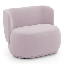 Namoradeira Decorativa Orgânica Molly 02 Lugares Bouclê Rosé - Desk Design