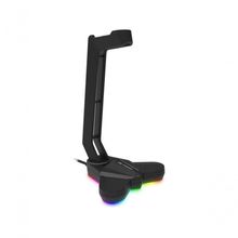 Suporte Para Headset Fortrek Vickers Rgb Preto