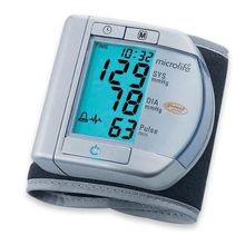 Aparelho De Pressão Arterial De Pulso Prata Bpw100 Microlife