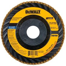 Disco De Lixa Flap 4.1-2 115x22mm P-metais E Inox Dewalt Dw8308p-ar Grão 60