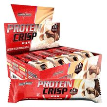 Barra Proteína Whey Crisp Bar 12 Unidades - Integralmedica Leite Niño Com Creme De Avelã