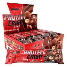 Barra Proteína Whey Crisp Bar 12 Unidades - Integralmedica Trufa De Avelã