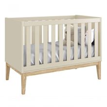 Berço Americano Classic New Areia Fosco Com Natural - Reller