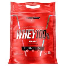 Proteína Concentrada Integralmedica Whey 100% Pure 900g Baunilha