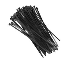 Abraçadeira De Nylon 140x3.5mm Preta C-100pç Fertak 1307