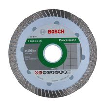 Disco De Corte Diamantado Turbo Bosch 105mm – Preciso E Durável, Ideal Para Porcelanato E Profission
