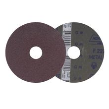 Disco De Lixa Fibra 4.1-2 115x22mm P-aço E Não Ferrosos Norton F227 50