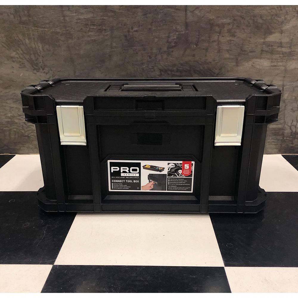 Caixa De Ferramentas Com Bandeja 21 Connect Toolbox Keter - Shop Coopera