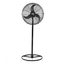 Ventilador De Coluna 60cm Oscilante Preto 180w Bivolt Goar V60cprhb
