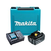 Kit De Energia 18v Lxt Makita Kitmak1850b 01 Bateria 5ah + Carregador