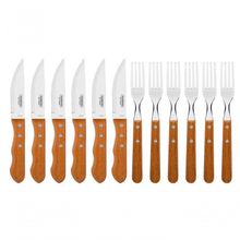 Jogo Churrasco Jumbo Inox 12 Peças Tramontina