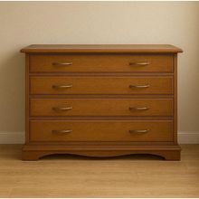 Cômoda Gramado 1,20 X 45 X 85 - Madeira Maciça - Móveis De Gramado - Castanho