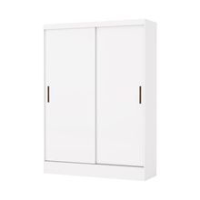 Guarda Roupa Solteiro Santiago 2 Portas 2 Gavetas Sem Espelho Carioca Moveis Branco