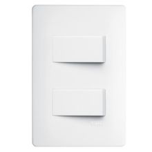 Interruptor Fame 2 Teclas Distanciadas - 2904 Evidence