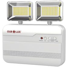 Luminaria Led Multiuso Com 2 Farois 15 Watts 1200lm 6500k - 01978 - Ourolux
