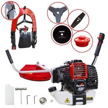 Roçadeira Rt43l Toyama 43cc 1,7hp 2t Com 4 Opções De Cortes