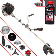 Roçadeira Kawashima Kw52le 52c 2,5hp 2t + Faca 2 Pontas + Faca 40 Dentes + Faca 80 Dentes + Faca 6 Pontas + Escova 38 Cerdas