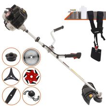 Roçadeira Profissional Lateral Kawashima Kw43le À Gasolina 43cc 1,7hp + Faca 2 Pontas 330mm + Faca 40 Dentes 255mm + Tr
