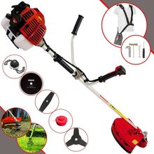 Roçadeira Profissional Lateral Kawashima Kw52l À Gasolina 52c 2,5hp + Faca 2 Pontas Duraline 330mm + Faca 80 Dentes Dur
