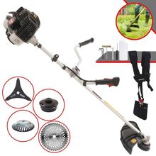 Roçadeira Profissional Lateral Kawashima Kw43le À Gasolina 43cc 1,7hp + Faca 40 Dentes Duraline 255mm 2mm + Escova Rota
