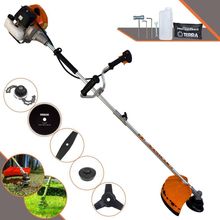 Roçadeira Profissional Lateral Terra Grhb430 À Gasolina 43cc 2t 1,7hp + Faca 3 Pontas 255mm 2,9mm + Faca 80 Dentes 255m