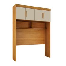 Modulado Aero Casal 4 Portas Orion - Leifer Móveis Cinamomo-off White