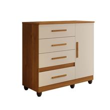 Cômoda New Florença Benetil Cinamomo-off White