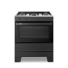 Fogão 5 Bocas Mesa Inox Manual Ideal Pop 5120 Esmaltec Preto Bivolt