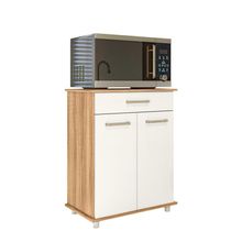 Balcão Multiuso Isis Duplo 2 Portas 1 Gaveta Nicioli