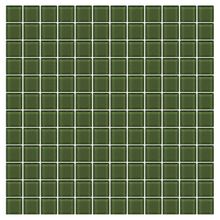 Pastilha De Vidro Crystal Verde Militar 2x2 Placa 30x30cm - Pgcvm