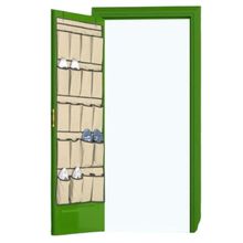 Sapateira De Porta Dobravel Gigante 10 Pares Organizador Vertical 20 Sapatos Divisorias Parede Closets