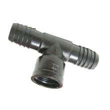 Tee Liso Com Rosca A 1-2'' (polietileno) - Amanco Para Jardinagem E Agricultura