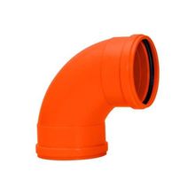 Curva Curta 90° X 150 Com Bolsa - Tubo Pvc Mineralizado - Resistente A Impacto - Amanco