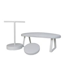 Kit De Apoio Para Mãos E Cotovelo + Expositor Para Manicure Branco