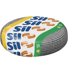Cabo Flexsil 750 Volts 1,5mm Cinza Com 100 Metros - 3.017 Cz - Sil Cabo Flexivel Cinza 750v 1,50mm 100m Sil