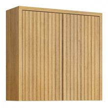 Armario Aereo Valdemoveis AER080 Torino Cinamomo Ripado