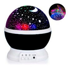 Luminaria Projetor Estrela 360 Galaxy Star Master Preto