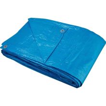 Lona Polietileno Azul 8 X 7m 100 Micras Leve Vonder