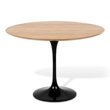Mesa Tulipa Saarinen Redonda 160cm Freijó Preto